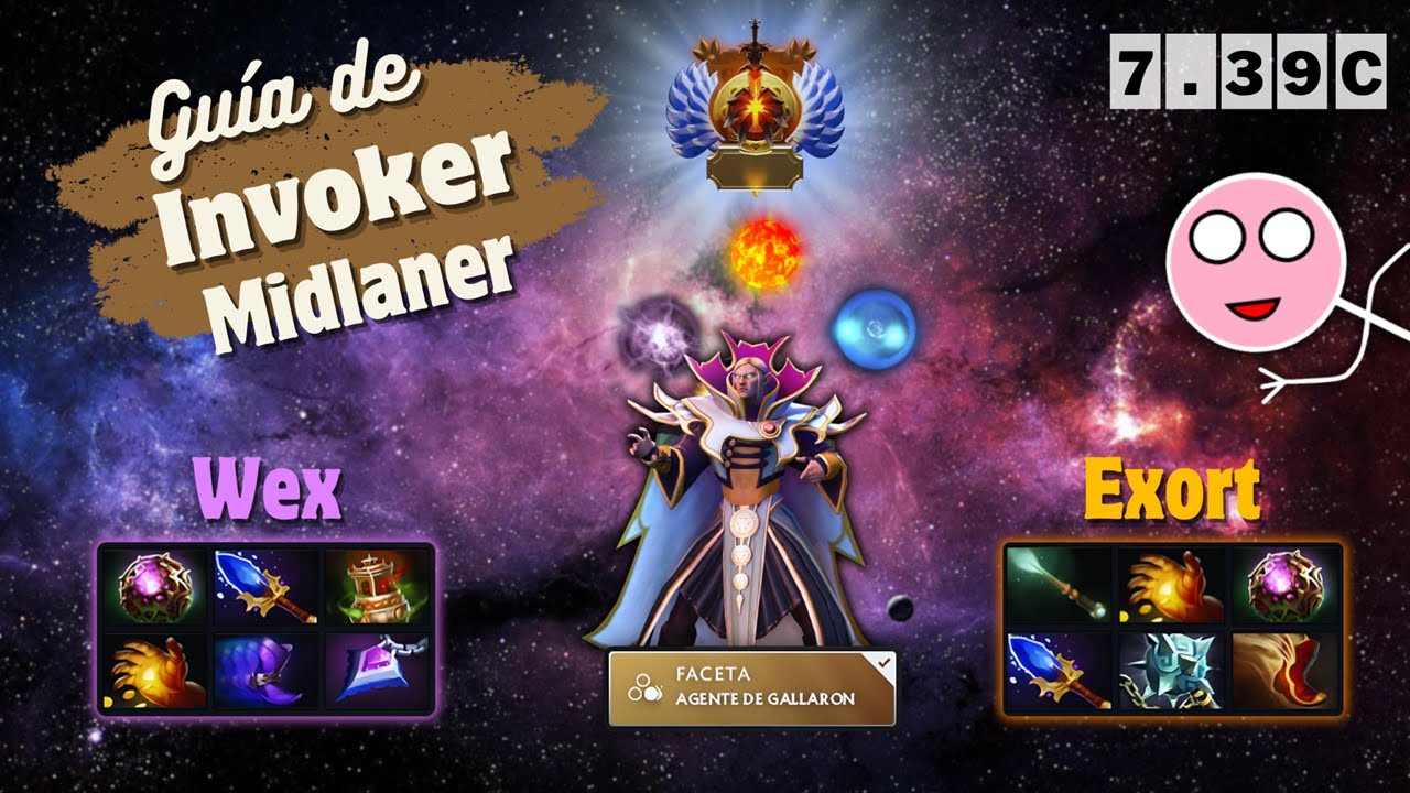 INVOKER MID ESTÁ ROTO CON ESTA FACETA: ¿CUÁNDO JUGAR QUAS WEX? (Doble Guía Avanzada 7.39b) #dota2