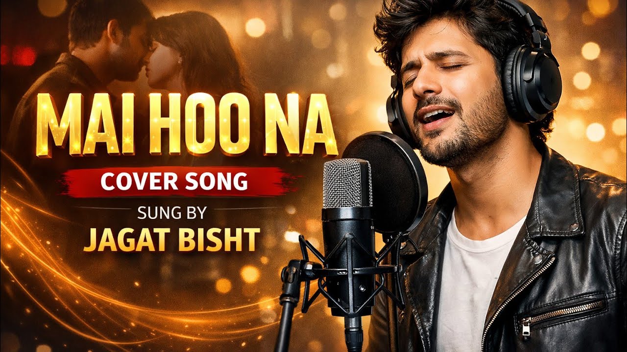 I Kiska hai ye tumko intjar Main hoo na l Cover song l Jagat bisht #sonunigam #maihoonna 