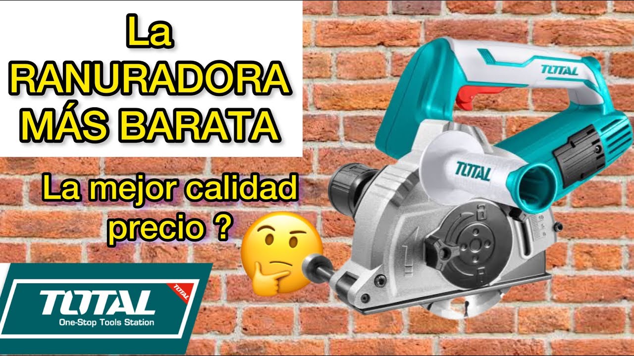 Ranuradora de pared 1500w - acanaladora de concreto TOTAL Tools