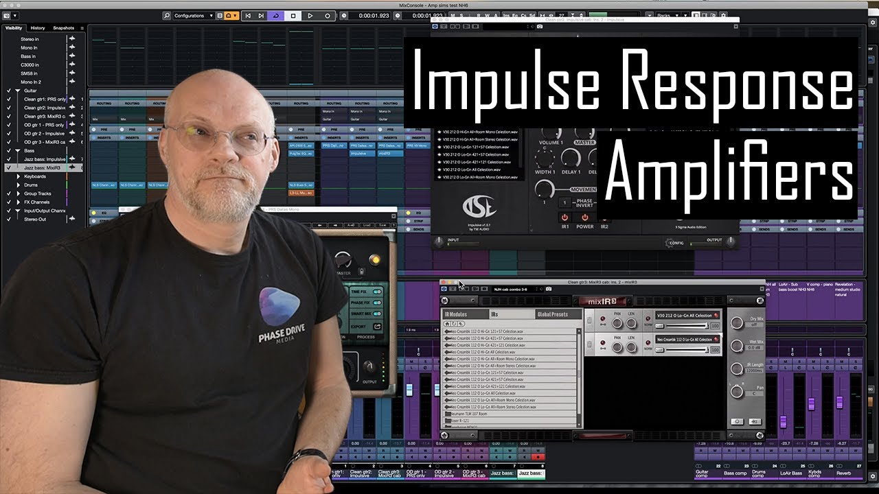 DI Audio with Amp sims & speaker cabinet Impulse Responses...