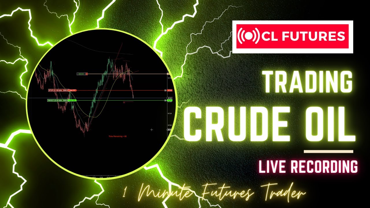 Watch Me How I Trade Crude Oil Futures - Step by Step My Entry Strategy Explained