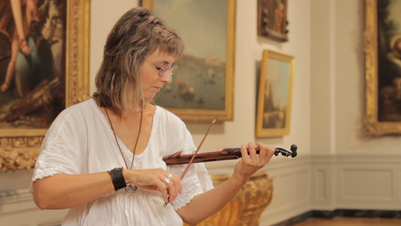 Dance master’s violin, made by Georg Wörle (Germany (Augsburg), 1673