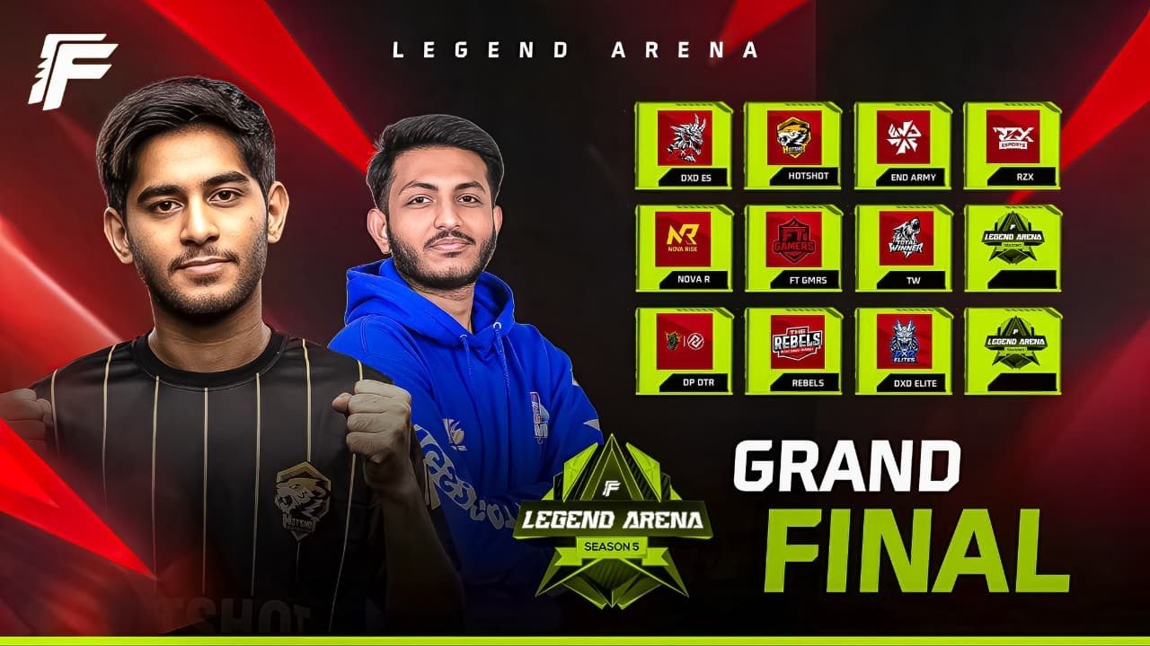 Legend Areena Season 5 I DAY 4 || GRAND FINAL || HAMZA @FreeFireEsportsPakistan