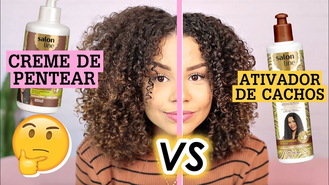 QUAL A DIFERENÇA: ATIVADOR DE CACHOS x CREME DE PENTEAR? | por Ana Lídia Lopes