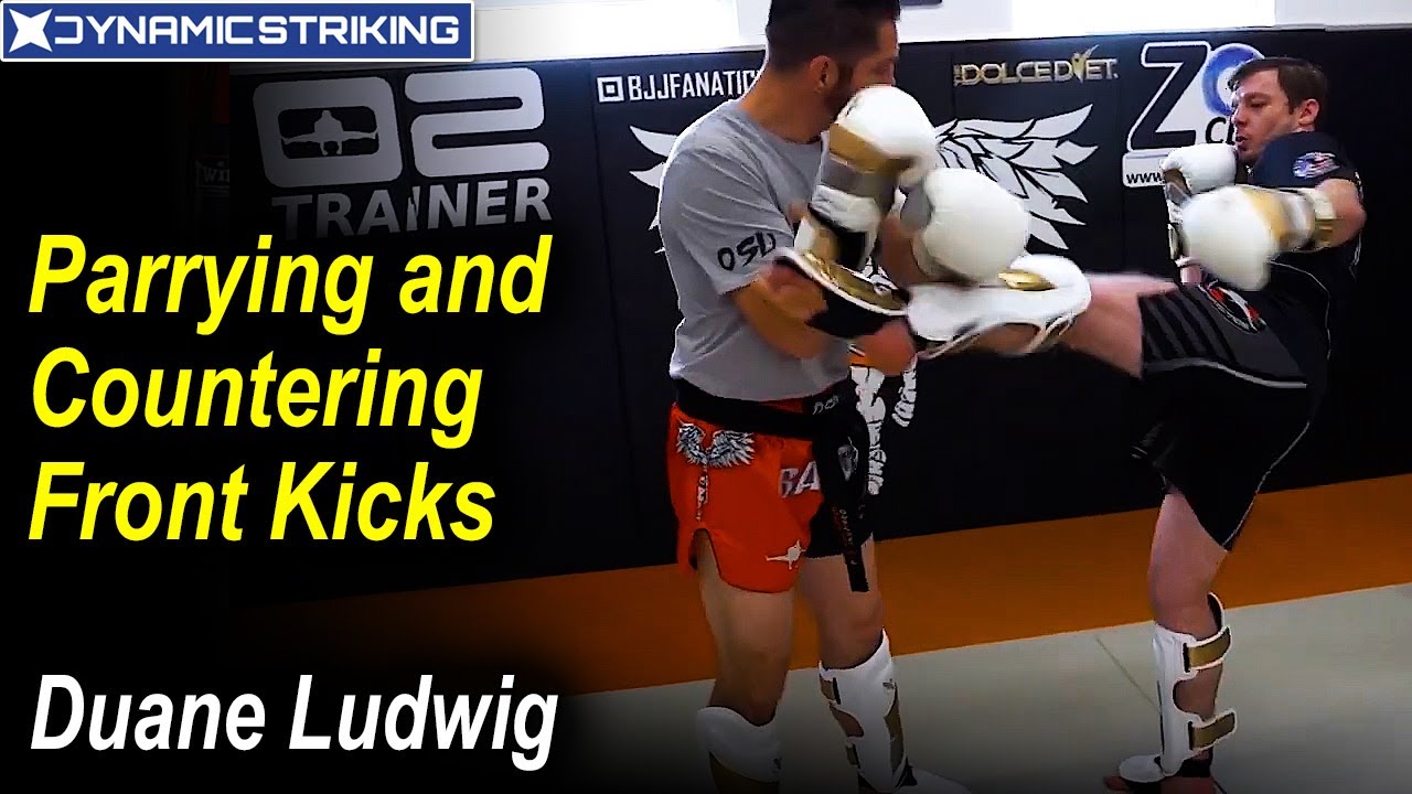 Parrying and Countering Front Kicks by Duane Ludwig and Sam Coutts