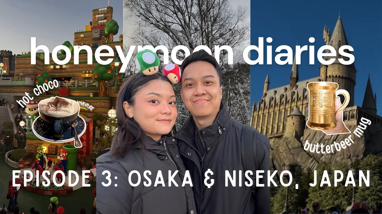 Honeymoon Diaries: Universal Studios Japan & Travelling to Niseko