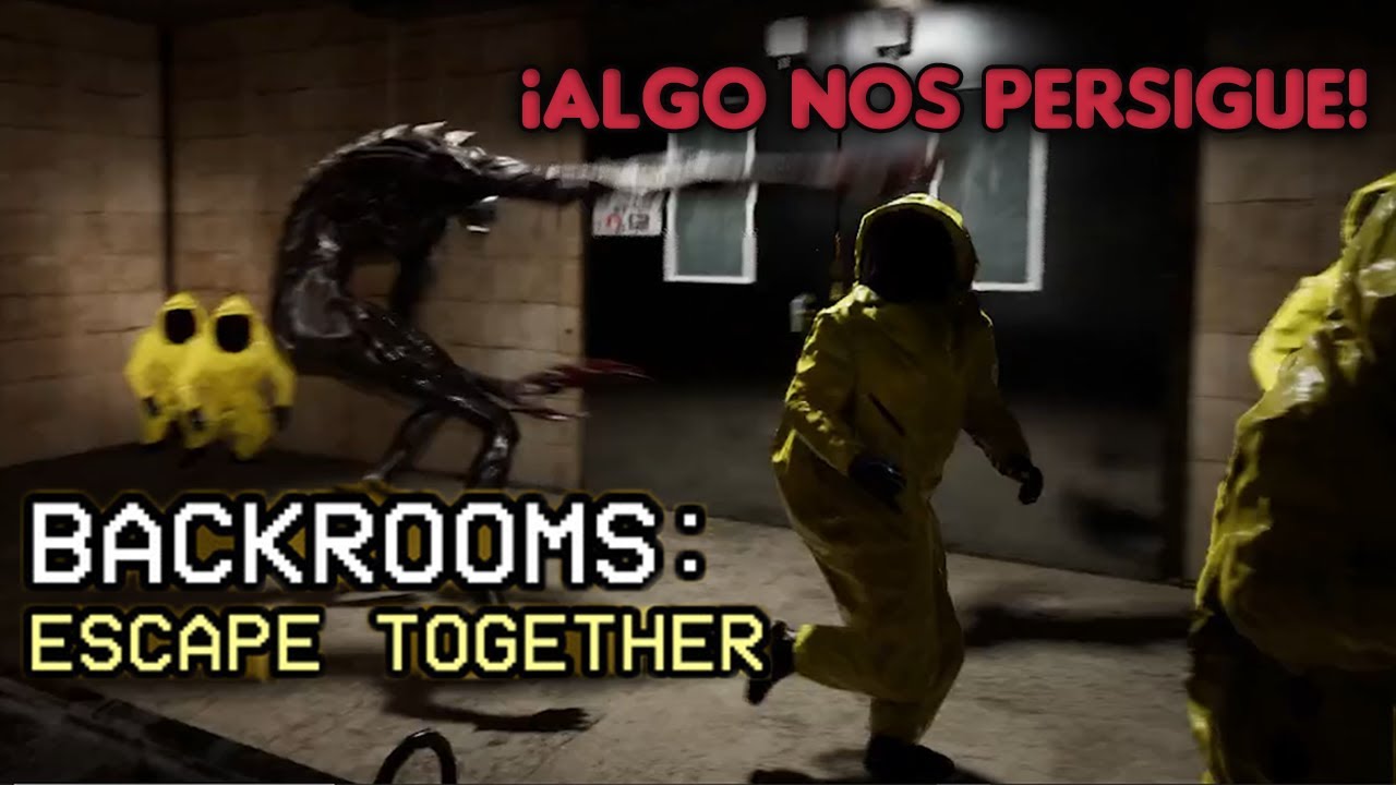 Caimos en los Backrooms DE NUEVO! - Backrooms Escape Together