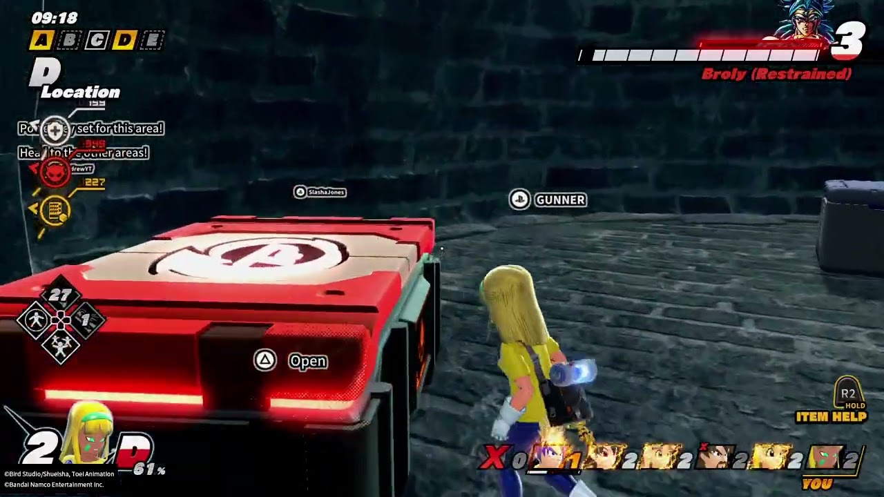 The Father-Son Combo overwhelms broly