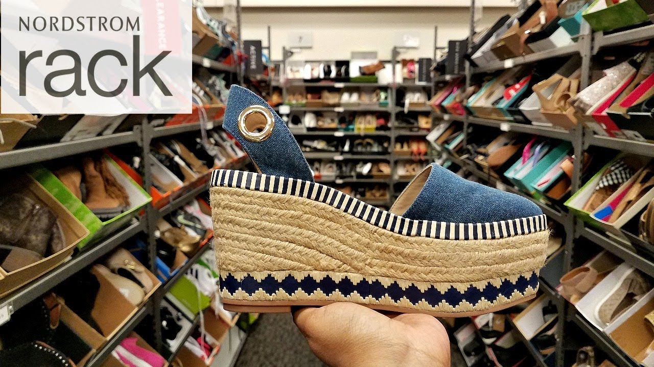 Nordstrom Rack SHOP WITH ME SHOES WEDGES TORY BURCH SNEAKERS PUMA WALK THROUGH JUNE 2018