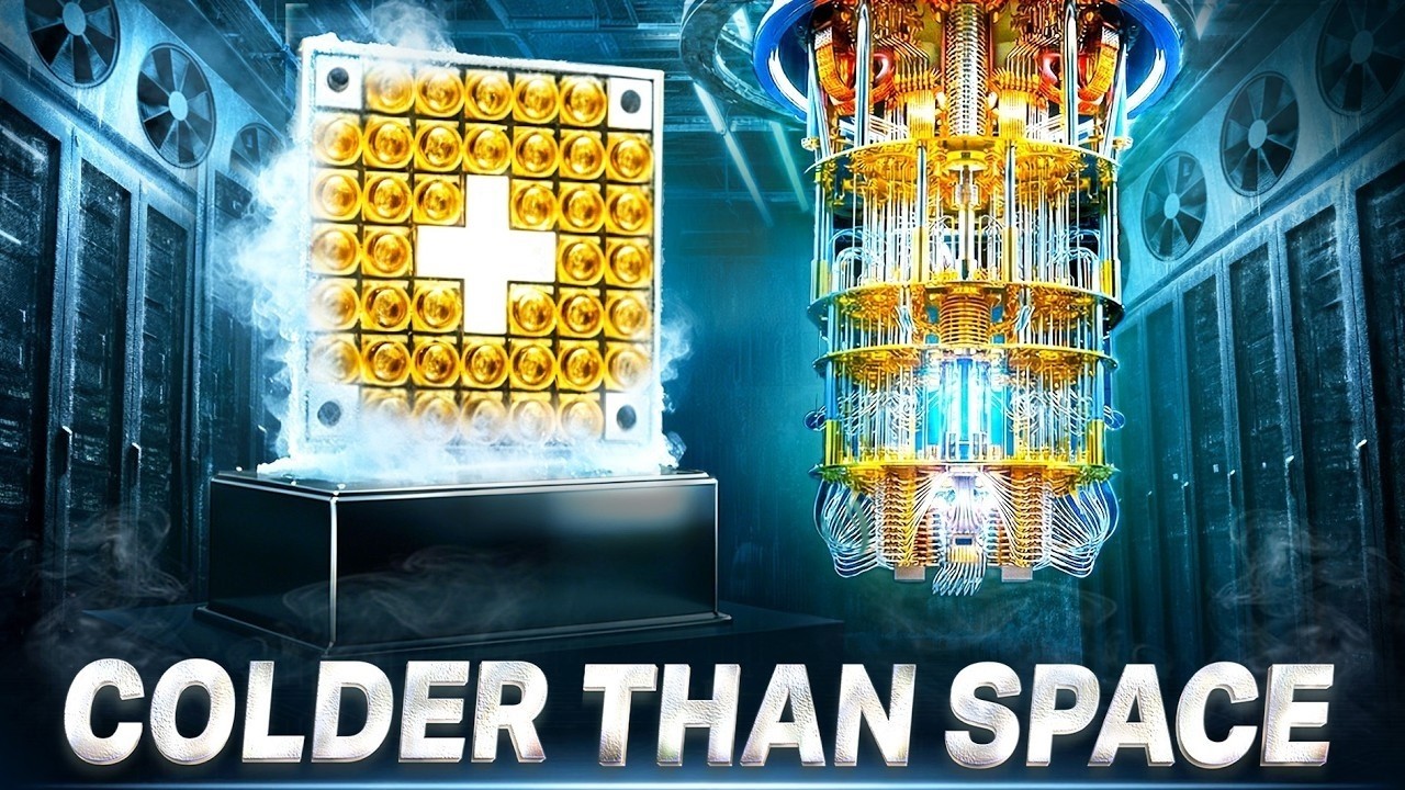 Why Quantum Computers Must Be Colder Than Space