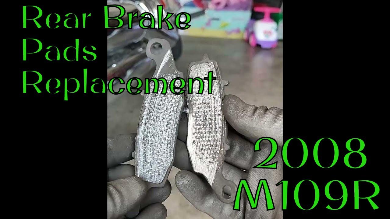 How to Replace Rear Brake Pads on 2008 SUZUKI BOULEVARD M109R