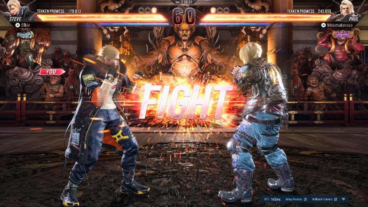 Tekken Emperor Paul (bad connection) & Rajin  Azucena