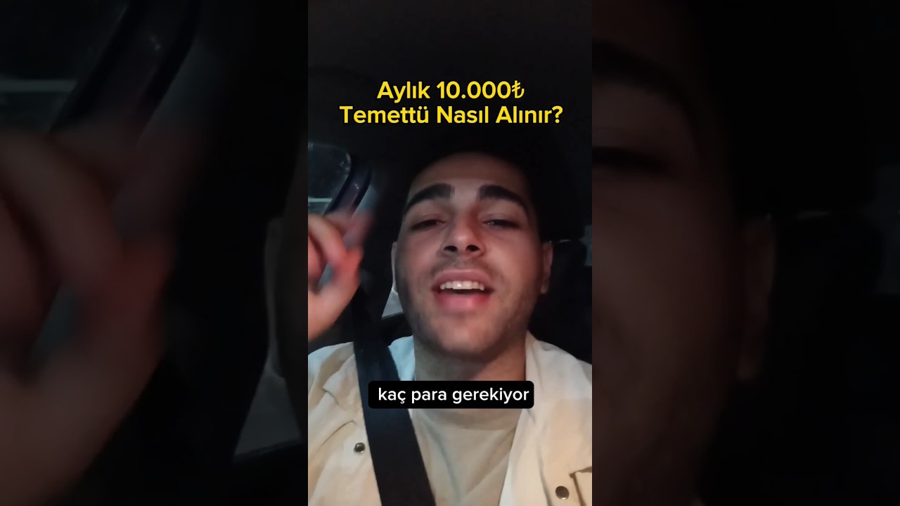 Ayda 10.000₺ Temett&uuml; Nasıl Alınır? #borsa #yatırım #hisse