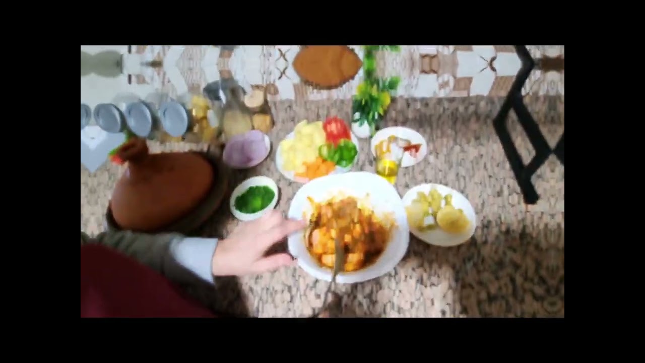 كان هدا هو طجين ديل يوم كنتمنى يعجبكم جربوه😋😍