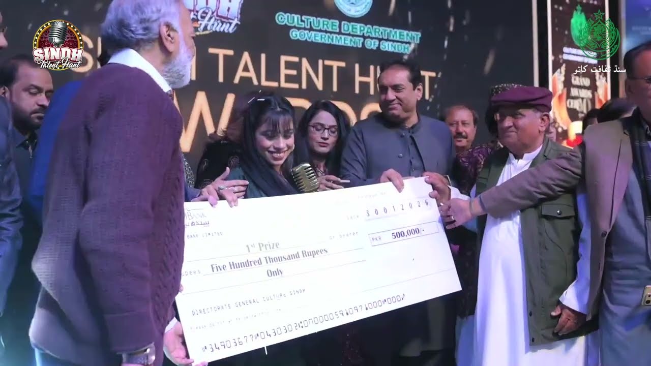 Top 3 Winners | AWARD CEREMONY SINDH TALENT HUNT 2025 | Culture Department Sindh