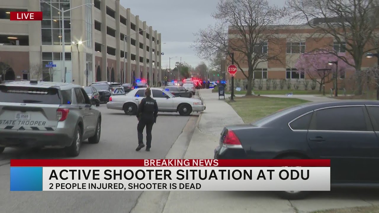 В Университете Олд Доминион произошла стрельба в школе.