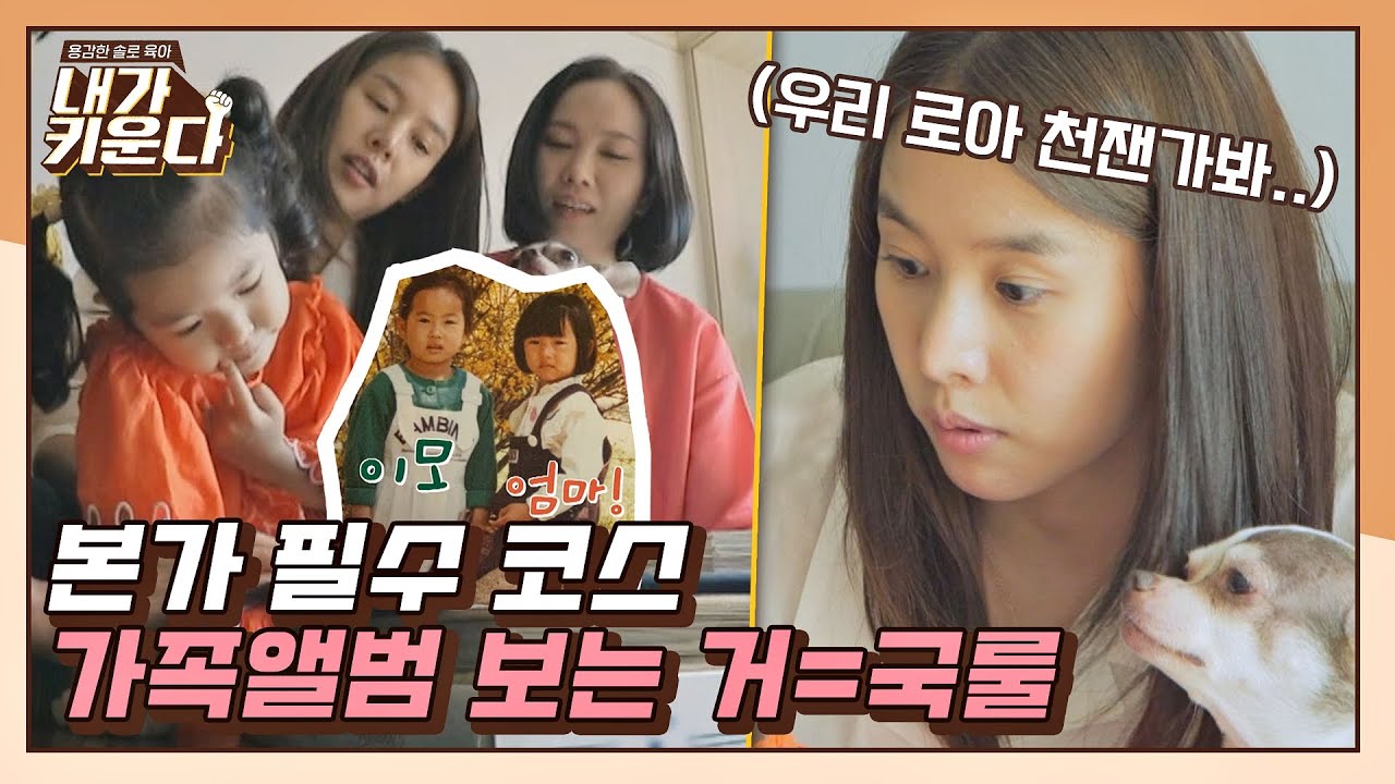 [#확끌립] 3大 다 같이 앨범 보면서 추억 팔이..★ 엄마 근데 우리 로아 천재 같아.. | JTBC 210910 방송