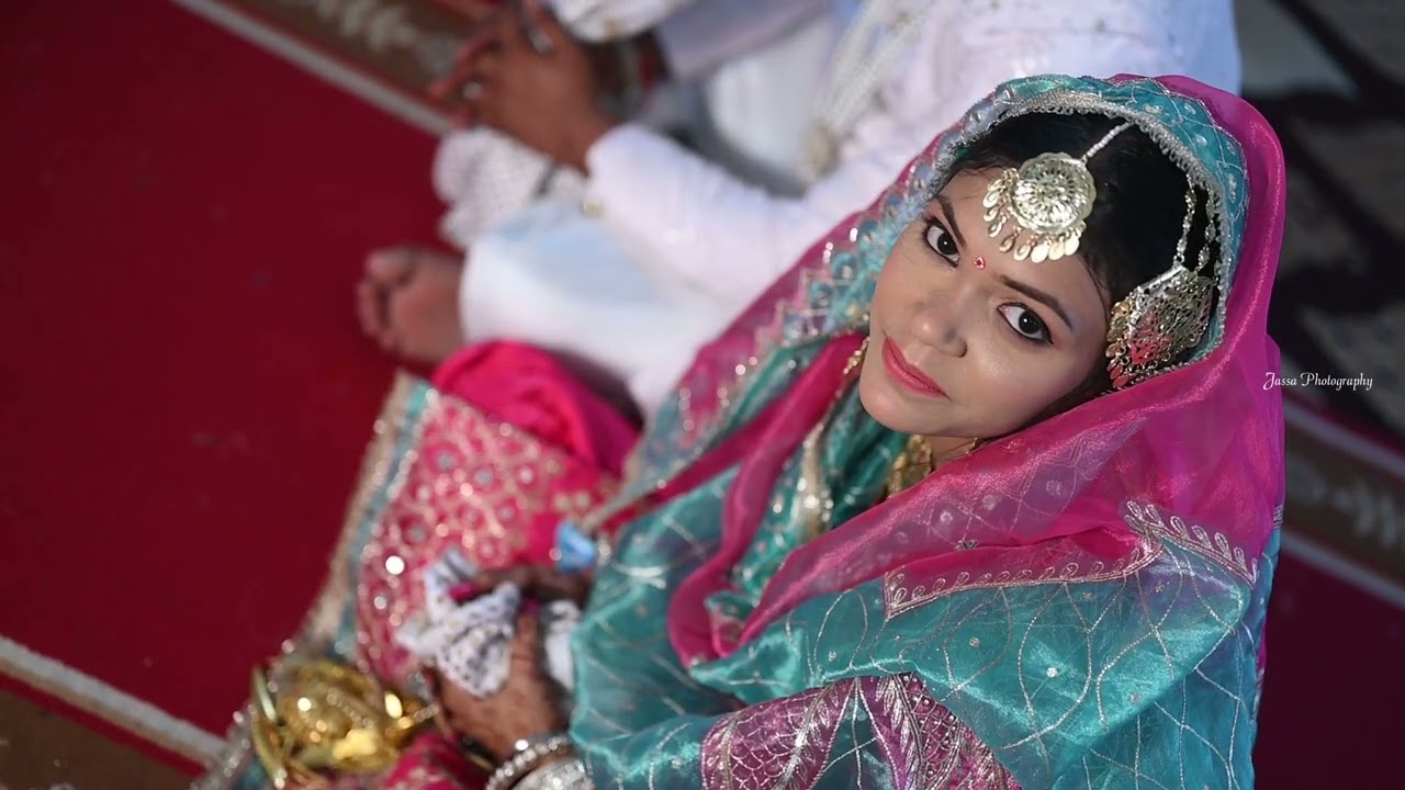 Wedding Highlights Gurpreet + kuldeep Jassa Photography Church Chak 99148 86654