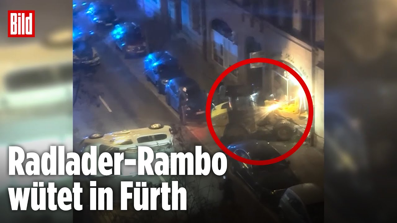 F&uuml;rth: Radlader-Dieb verw&uuml;stet Innenstadt und pl&uuml;ndert Juwelier