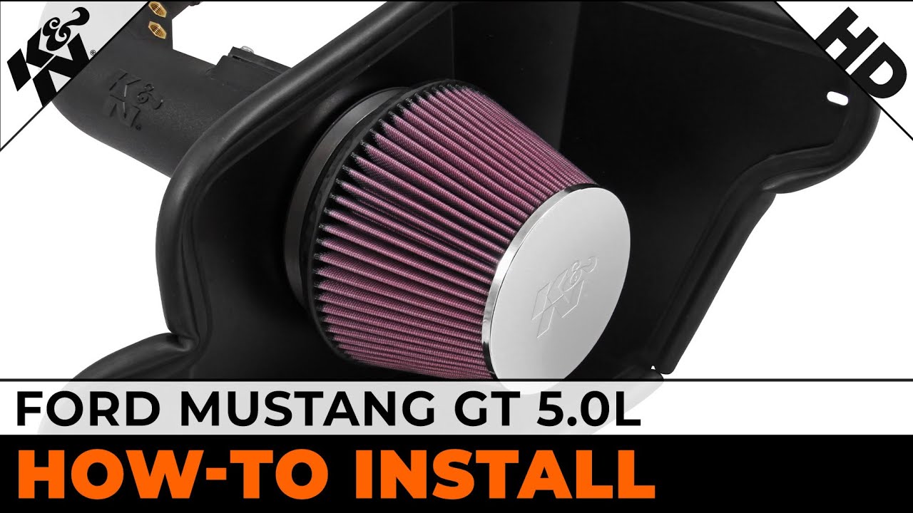 Ford Mustang GT 5.0L [#63-2590] Air Intake Installation