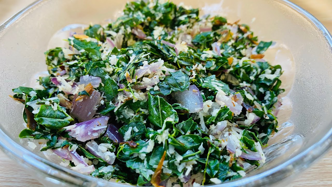 スリランカ風モリンガのレシピ  モリンガマッルマ　Sri Lankan style Moringa malluma - Ajimaru