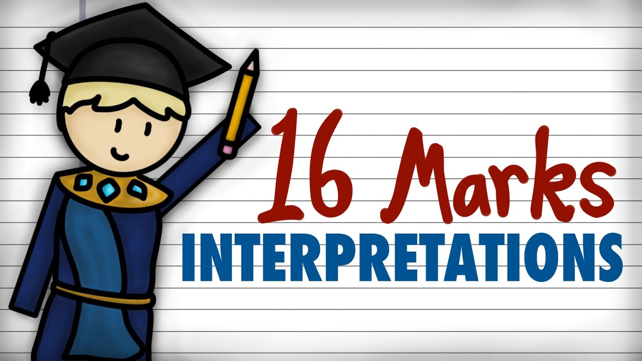 How to answer a 16 mark 'Interpretations' Exam Question | Edexcel History GCSE Revision