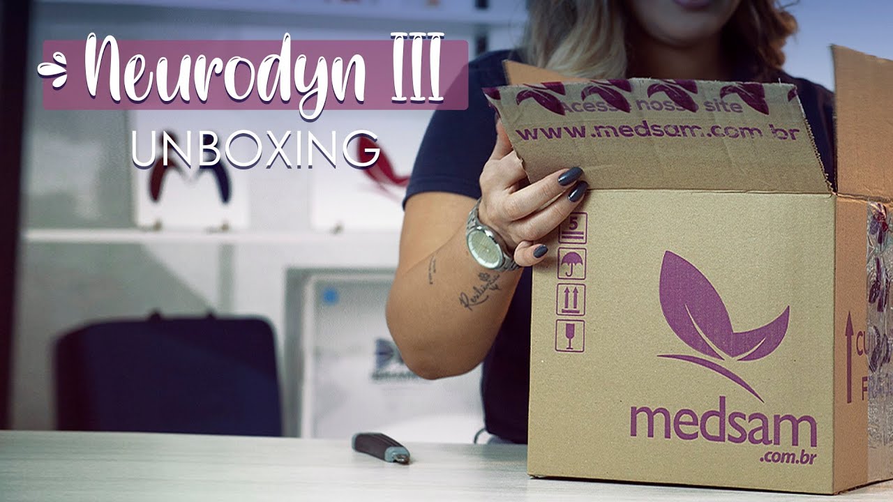 Unboxing - Neurodyn III TENS e FES com 02 canais - Ibramed