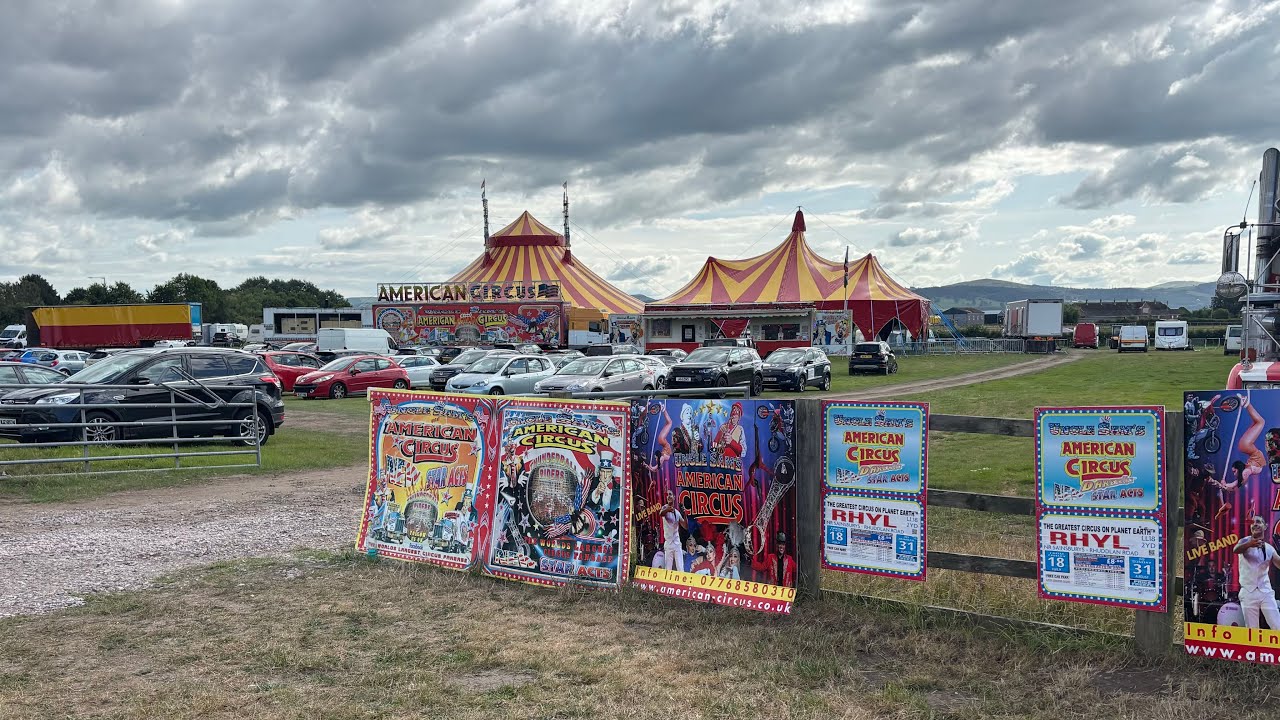 Opening at Uncle Sam’s Great American Circus - the international artists welcoming at Rhyl!