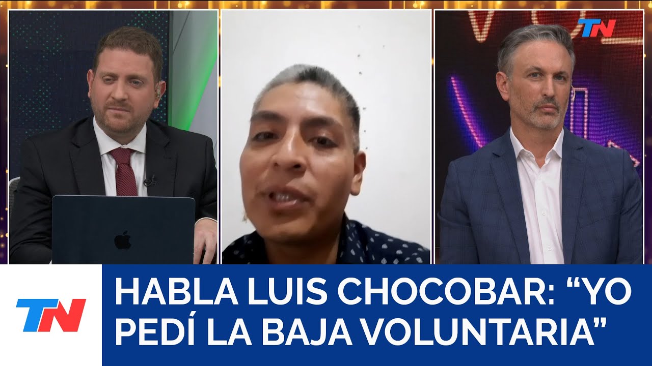 HABLA LUIS CHOCOBAR: 