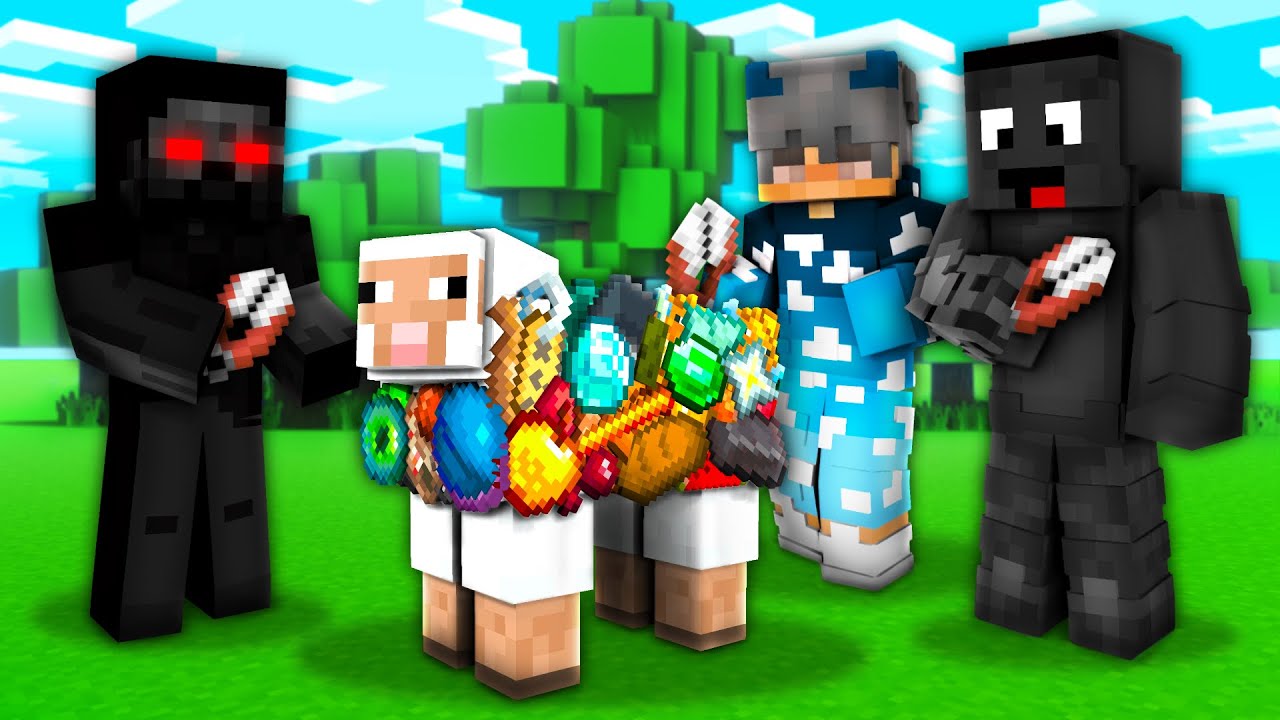 Minecraft, Ale Z Owiec Wypadają OP Itemy...