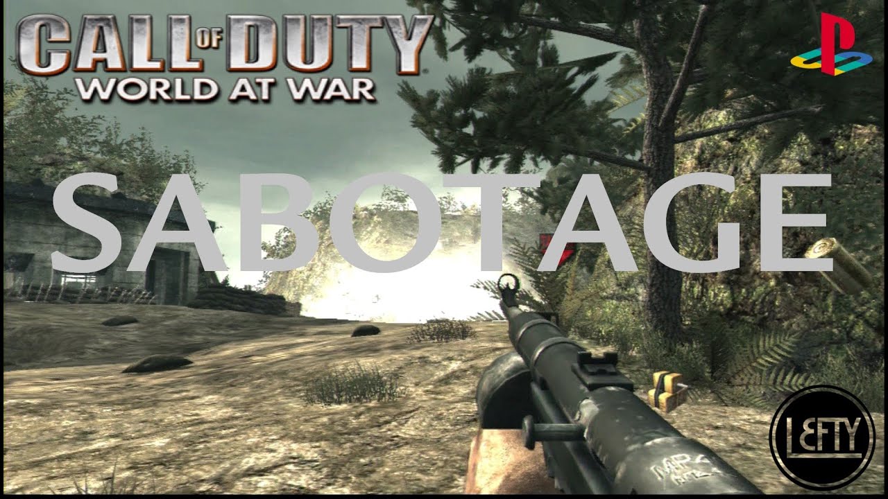 MP40 Sabotage | Call of Duty: World at War Multiplayer Gameplay