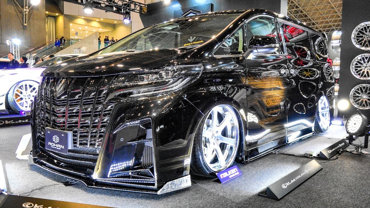(4K)KUHL×ROHAN FULL GRAPHIC ALPHARD クールレーシング×ローハン フルグラフィック アルファード - TOKYO AUTO SALON 2020