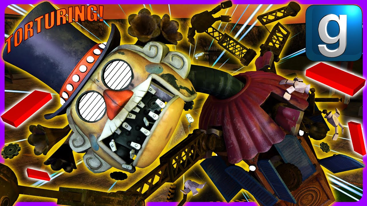 Gmod FNAF | Torturing Secret of the Mimic Big Top!