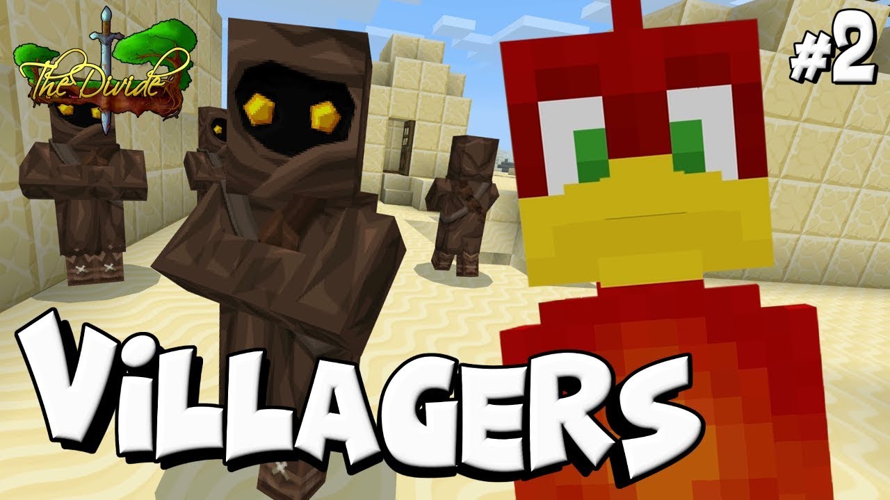 Minecraft xbox : WE FOUND A HIDDEN VILLAGE !! : THE DIVIDE [02]