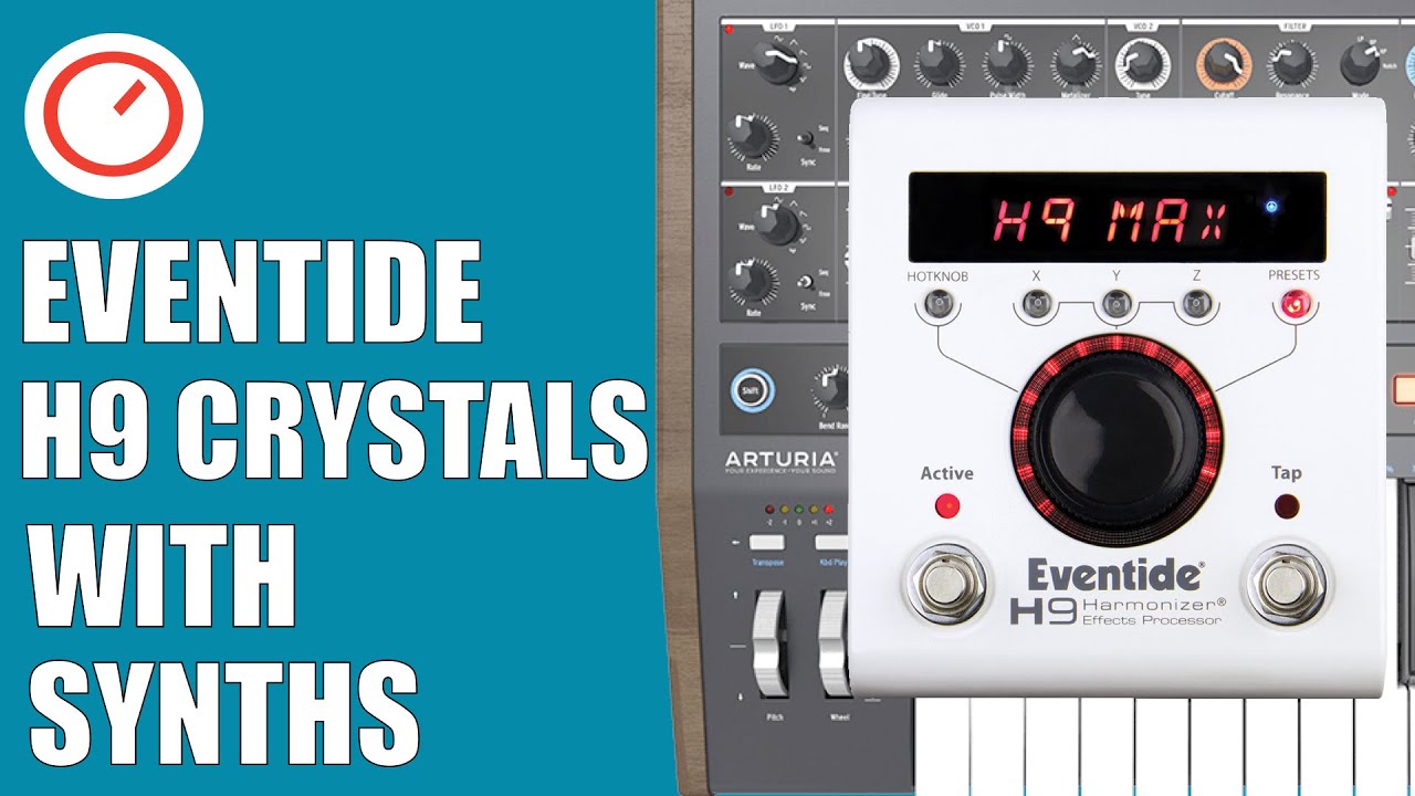Eventide H9 With Synthesizers: Crystals Algorithm Sounds | SYNTH ANATOMY