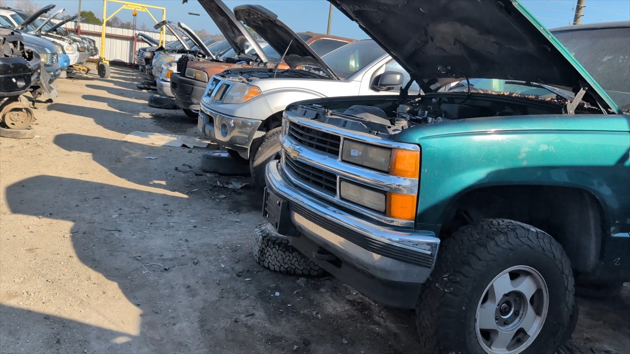 Quick trip to the junk yard! Untouched tahoe!