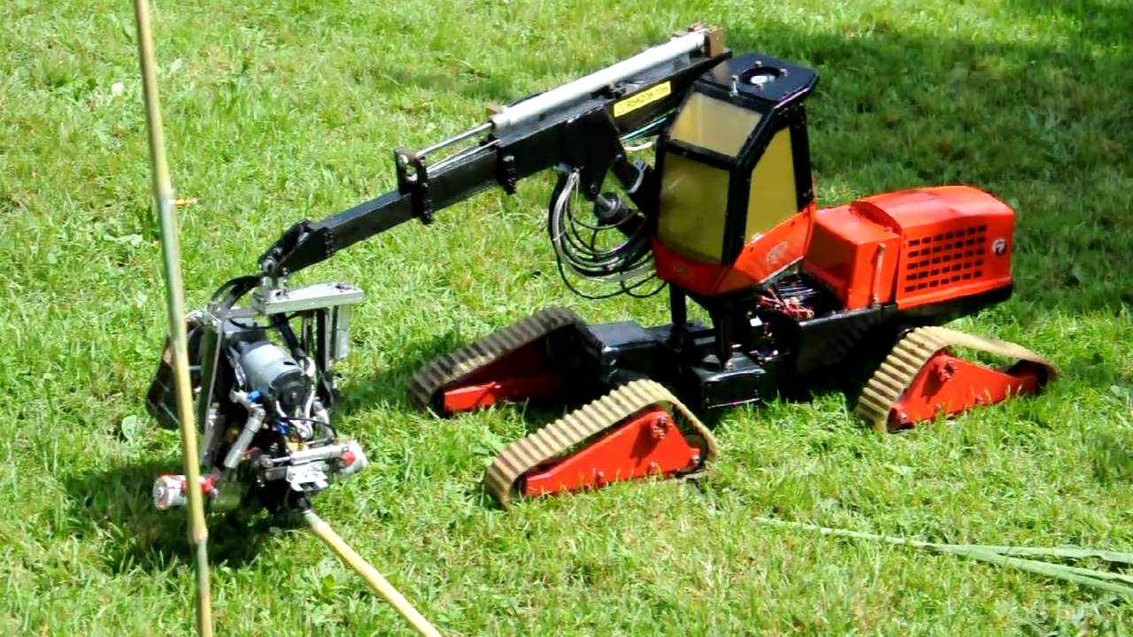 Valmet Harvester Modellbau 