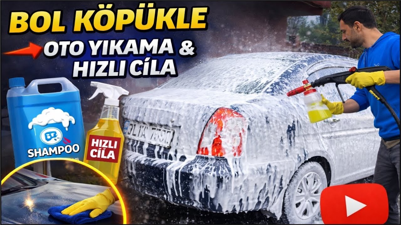 Oto Yıkamada Seviye Atlattım! | Bol Köpük