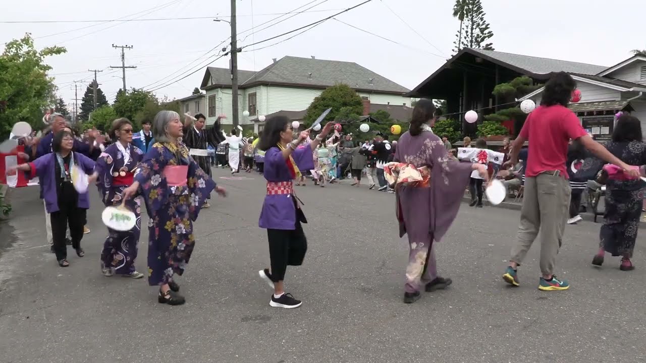👘 Berkeley Higashi Honganji & Berkeley Buddhist Temple Obon Odori 2024 Berkeley California 🪭