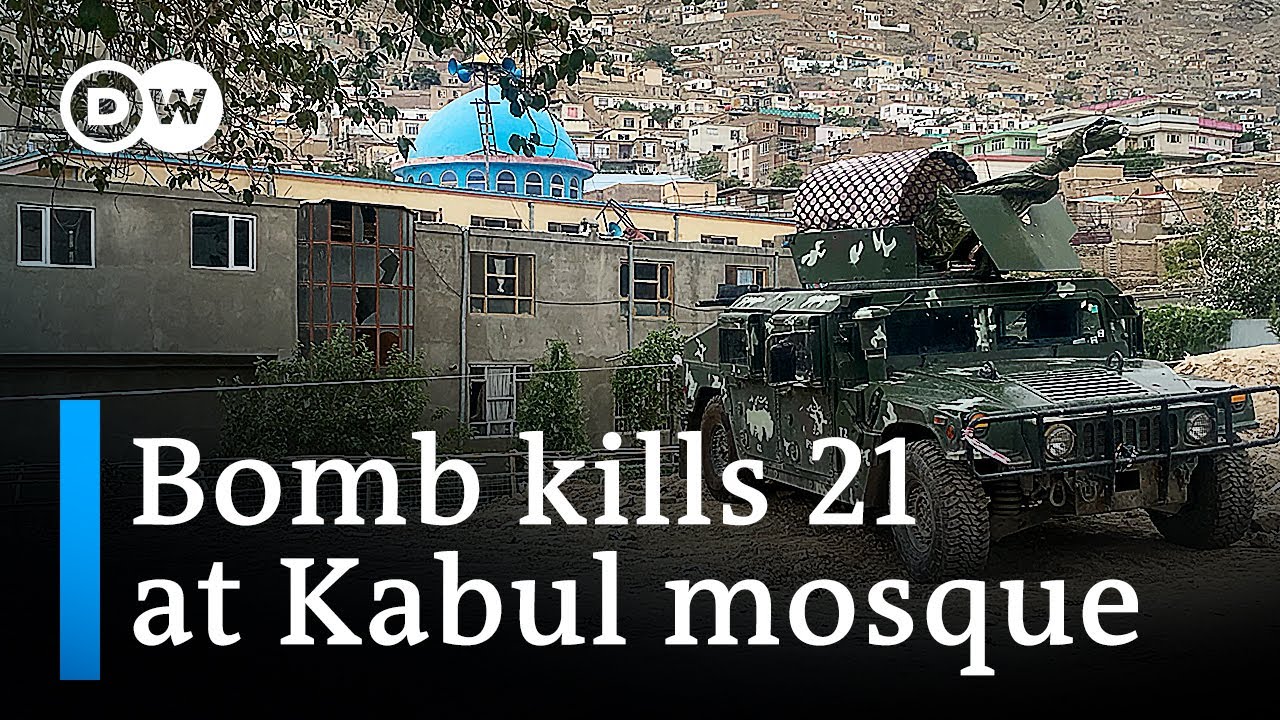 Kabul mosque hit by large explosion | DW News