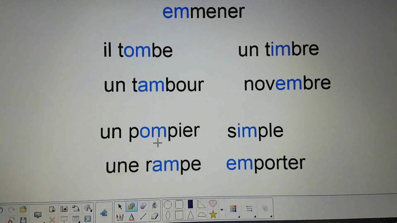 m devant m,b,p