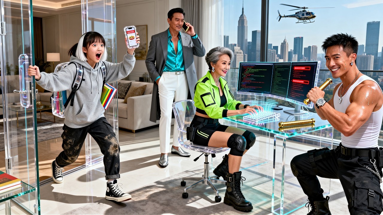 Girl deceived for 20 years: Father is world's richest man, mother a top-tier hacker!