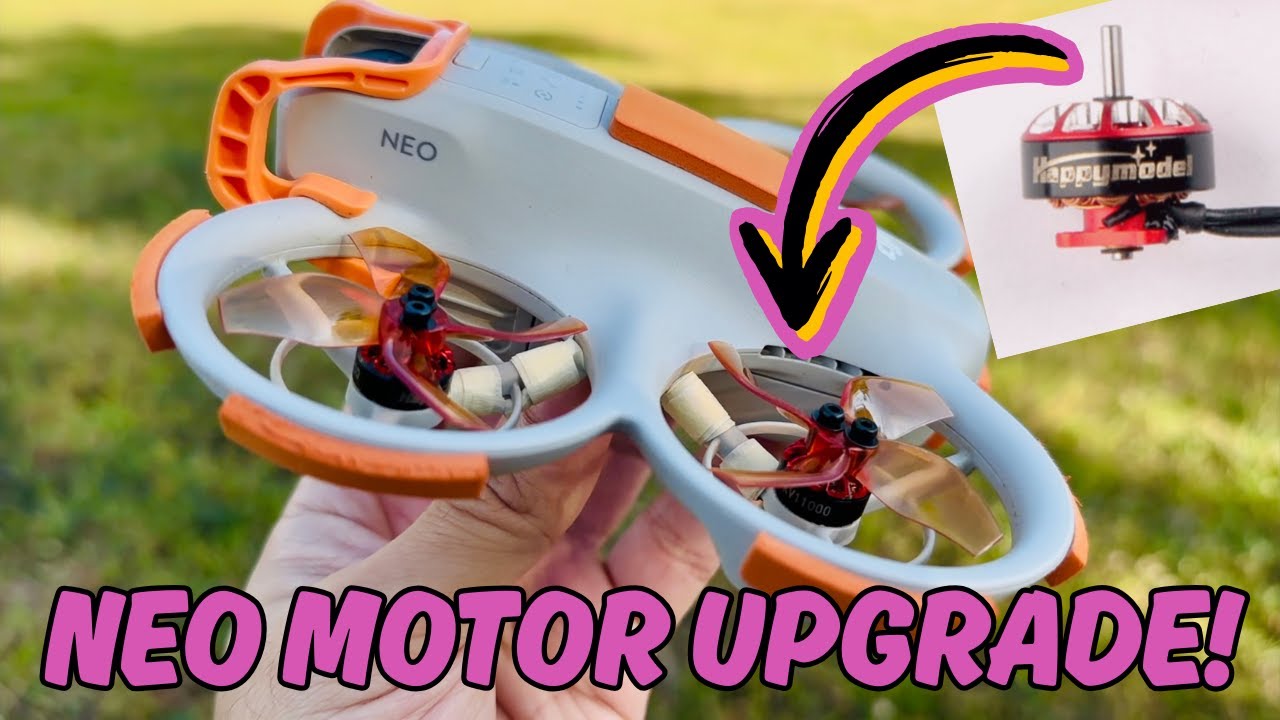 DJI Neo Motor Upgrade: Full DIY and Test