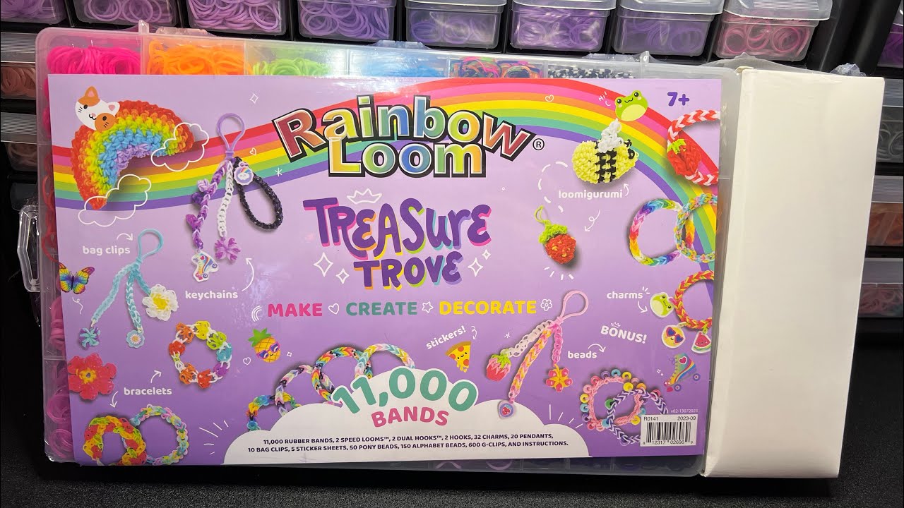*NEW* Rainbow Loom Treasure Trove Overview