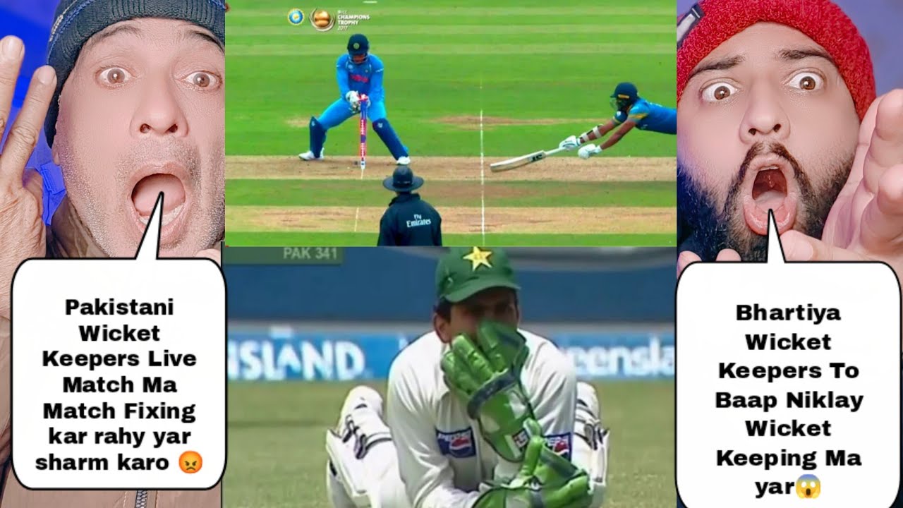Indian Wicket Keepers Skills Vs Pakistani Wicket Keepers Skills | Pakistani Reactions