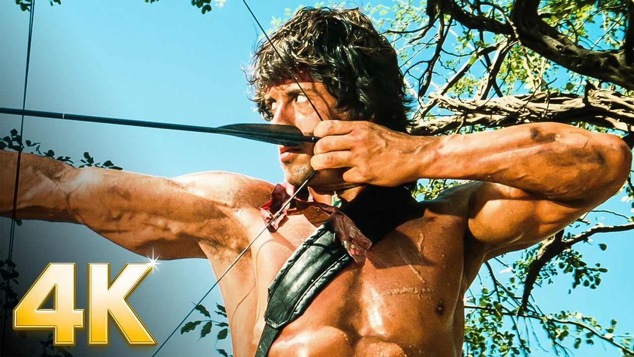Rambo’s Jungle Traps Strike with Deadly Force | Rambo: First Blood Part II | CLIP ⚡ 4K