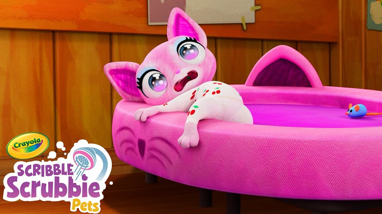 Fiona Has Bad Luck!! | Crayola Scribble Scrubbie | Funny Cartoons for Kids