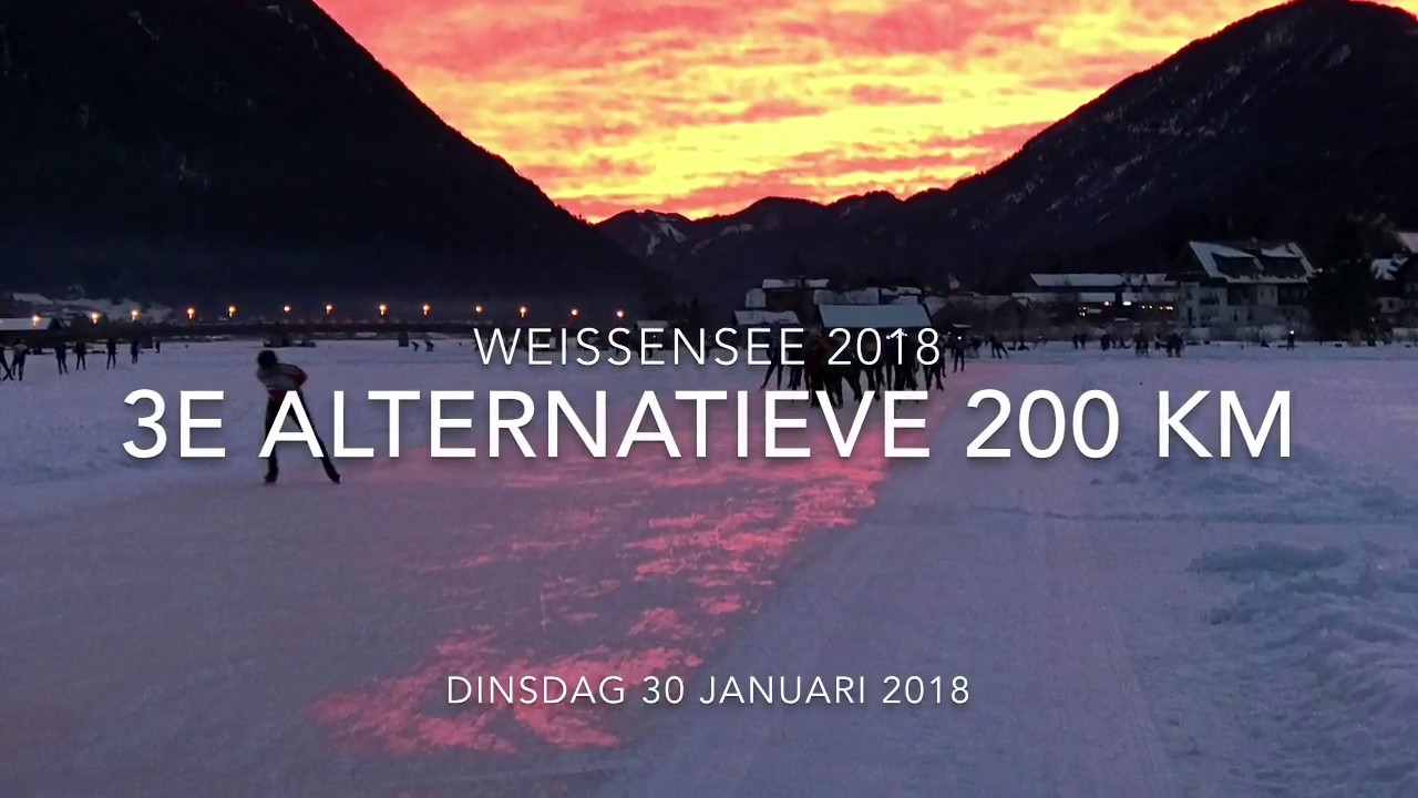 Weissensee 3e 200 km alternatieve Elfstedentocht