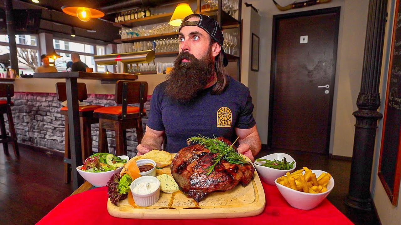 THIS HUGE STEAK CHALLENGE HAS ONLY BEEN BEATEN TWICE IN SEVEN YEARS! | BeardMeatsFood