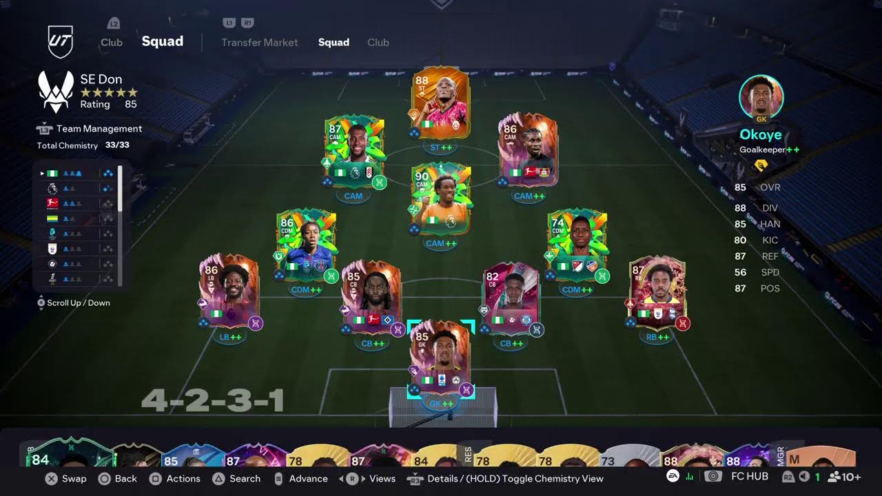 Nigeria vs Fut Champs